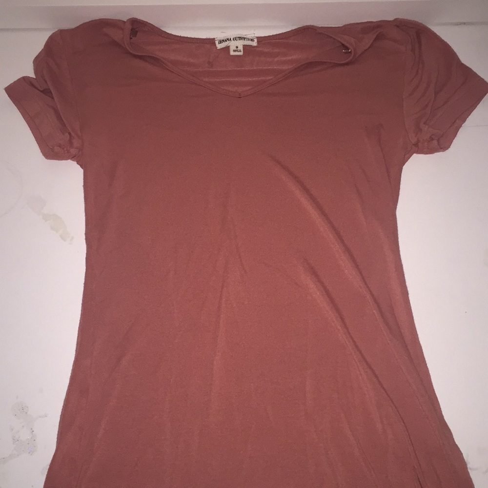 pink V Neck